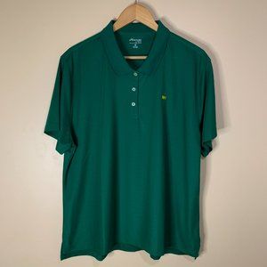 Masters Tech Men's Performance Polo Golf Shirt Green 2X RN 133979